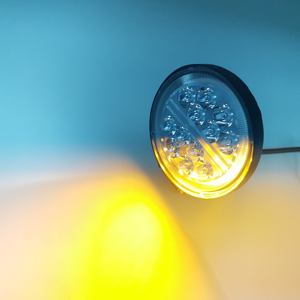 <span class=keywords><strong>Feux</strong></span> <span class=keywords><strong>de</strong></span> travail LED ronds pour voiture avec <span class=keywords><strong>feux</strong></span> <span class=keywords><strong>de</strong></span> <span class=keywords><strong>jour</strong></span> clignotants en acier inoxydable, systèmes d'éclairage pour <span class=keywords><strong>moto</strong></span> et automobile tout-terrain - Product Image 6