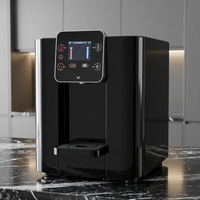 Distributeur d'eau électrique de comptoir POU avec réservoir en acier inoxydable 304, en plastique, OEM, vert, scellé, pour usage domestique, hôtelier, bureautique, restaurant, camping-car, chaud et froid