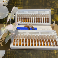 Sérum Multi-Effets Placenta Vitamine C/E Hyaluronate de Sodium Ingrédients Véganes Anti-Rides Réparation de la Barrière Cutanée Éclaircissant Visage Usage Domestique