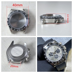 Boîtier de montre VK63 en acier inoxydable, accessoires de montre, cristal saphir étanche pour Daytona avec bracelet pour mouvement Seiko VK63A - Product Image 2