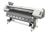 Twinjet SJ-1832 Eco Solvent Printer Nieuwe Printer 1.8M Digitale Pvc Flex Banner Drukmachine