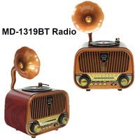 Radio AM/FM Epro Retro 1319BT/1318BT avec haut-parleur Bluetooth sans fil, lecteur MP3, scanner radio, recherche rapide et qualité stable
