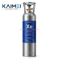 Gas Xenón de Grado Electrónico Xe 99.9999% 6N de Alta Pureza para Implantação Iónica en Semiconductores