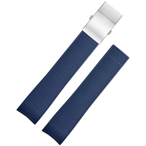 Accesorios de reloj Correa para <span class=keywords><strong>Longines</strong></span> Comas Diving Series L37814 L3.781 Mecánica Hombres Correa de reloj de goma Pulsera de 21mm - Product Image 6