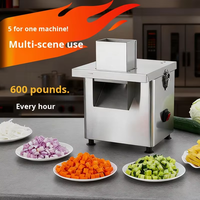 Automatische Aardappel Duw Machine Multifunctionele Groente Snijmachine Wolf Tooth Golvende Aardappelchips Stick Maker Machine 220v