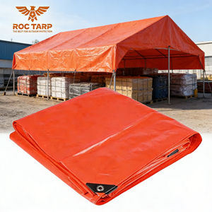 Bâche en polyéthylène (PE) tissée enduite, haute résistance, anti-UV, écologique, sur mesure <span class=keywords><strong>pour</strong></span> l'agriculture, les bâtiments et les tentes logistiques - Product Image 1