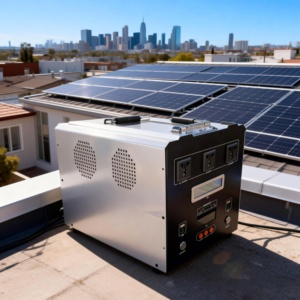 Générateur solaire 2-2,5 kWh, charge 3 voies (AC/Solaire/Voiture) pour l'extérieur, les pannes de courant et le streaming en direct. - Product Image 6