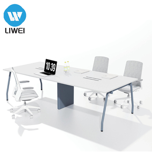LIWEI - Juego de Escritorio de Oficina Modular de Madera Profesional y Mesa de Conferencias de Lujo con Diseño Ecológico para Salas de Reuniones Modernas - Product Image 2