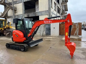 Miniexcavadora Kubota U35 Usada, Original de Japón, en Buen Estado, Excavadora Pequeña de 3.5 Toneladas - Product Image 3