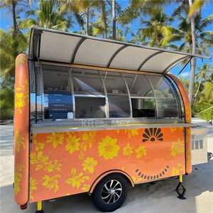 Carrito Móvil de Comida 2025, Quiosco Largo para Pizza y Barbacoa, Remolque de Comida Totalmente Equipado con Cocina - Product Image 3