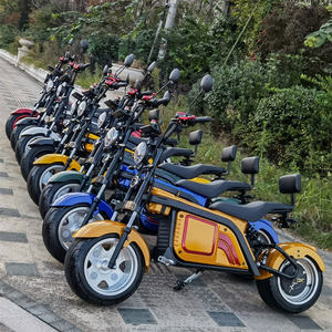 Scooter Eléctrico para Adultos <span class=keywords><strong>de</strong></span> Dos Ruedas con Neumáticos Grandes, 1500W/2000W, Bicicleta Eléctrica Urbana Unisex Citycoco <span class=keywords><strong>de</strong></span> 2 Ruedas y 12 Pulgadas - Product Image 2