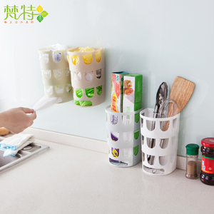 Organizzatore Adesivo da Parete per Bagno e <span class=keywords><strong>Cucina</strong></span>, Contenitore per Sacchetti della Spazzatura Senza Traccia - Product Image 2
