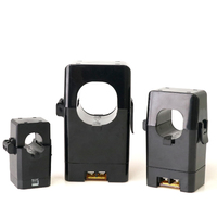 Sensor Arus Inti Terpisah W2K36A Input 100A-600A Output 4-20mA Tegangan Suplai 12V~32Vdc Pemancar Arus untuk Pengukuran