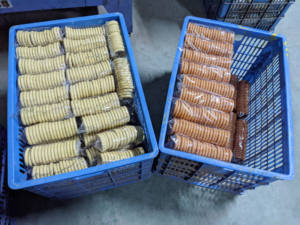 Ensemble de tringles à rideaux doubles en bois de 35 mm avec embouts, supports et anneaux personnalisés, tringle à rideaux <span class=keywords><strong>double</strong></span> de 28 mm - Product Image 6