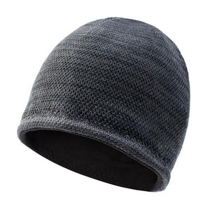 Gorro de Invierno Reversible Personalizado para Hombre, Cálido, Forrado de Felpa, Gorro de Punto, Gorra de Calavera Estilo Hip Hop para Mujer, Unisex, Cortavientos, sin Puños - Product Image 3