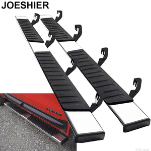 Marchepieds latéraux en alliage d'aluminium de haute qualité, fabriqués en Chine par JOESHIER, pour RAM 1500 2500 3500 de 2009 à 2018 et de 2019 à 2022 - Product Image 1