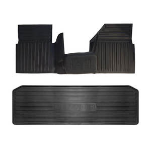Tapetes Impermeables para Coche Land Rover Defender 90 110 <span class=keywords><strong>Puma</strong></span> TD4 2006-2016, Alfombrillas Antideslizantes para Pies - Product Image 5