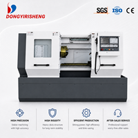 Máquina herramienta para corte de metales GSK CNC Control Automático 2 ejes Alta precisión Pequeño torno Horizontal CK6140
