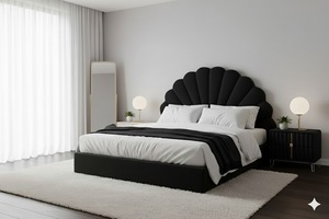 เตียงควีนไซส์/คิงไซส์/ทุกขนาดนุ่มและสบายพร้อมคุณสมบัติยกแก๊สที่ปรับได้ดีไซน์ทันสมัยหรูหรา - Product Image 6