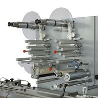Ligne d'alimentation et d'emballage automatique, machine d'emballage en forme de coussin pour biscuits, pain, gâteaux, chocolat