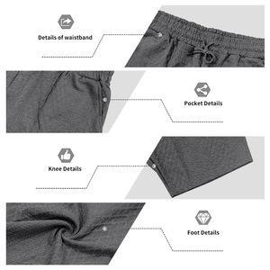 Conjunto de Camiseta y Pantalones Cortos Deportivos para Hombre, de Verano, Tejidos, Bordados, 100% Poliéster, de Secado Rápido, con Logotipo Personalizado - Product Image 5