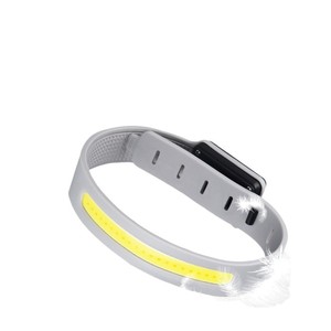 ไฟวิ่ง COB แบบชาร์จ USB ควบคุมด้วยระบบสัมผัส กันน้ำ สายรัดยาง ไฟ LED สำหรับวิ่งกลางคืน - Product Image 1