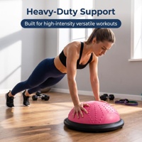 Pelota de Yoga Antideslizante de PVC para Acupresión y Equilibrio, Venta al por Mayor de Fábrica, para Estudio de Yoga, Hogar y Fitness