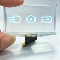 Module d'affichage matriciel transparent de 1,9 pouce, résolution 320x120, écran PMOLED à 40% de transmission, interface SPI/IIC pour