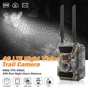Fotocamera da Caccia PIR 4G ad Alta Sensibilità, Impermeabile IP66, 24MP 1080P, Visione Notturna, Telecamera per Fauna Selvatica - Product Image 1