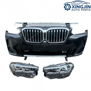 ขายตรงจากโรงงาน ชุดแต่งรถยนต์มือสองสำหรับ <span class=keywords><strong>BMW</strong></span> X3 G01 ชุดกันชน กระจังหน้า หม้อน้ำ สเกิร์ตหน้า ชิ้นส่วนด้านหน้า ปี <span class=keywords><strong>2021</strong></span>+ - Product Image 4
