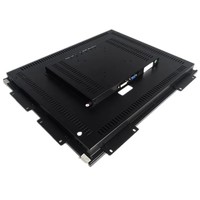 Moniteur extérieur étanche LCD à écran tactile à cadre ouvert 24 pouces Moniteur industriel LCD pour distributeur automatique