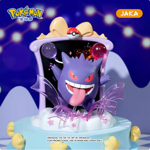 Cadre photo Baokemeng Happy Party assemblé, <span class=keywords><strong>Pikachu</strong></span> GengGui Fat Ding Meow Meow, modèle fait à la main, boîte Ming, ornements - Product Image 4