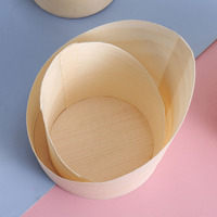 Biodégradable jetable frites cuisson gaufre en bois compostable plateaux alimentaires couverts porte-frites Krafts tasses cônes