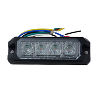 Fabricant DC12V/24v LED stroboscopique voyant d'avertissement pour voitures signal LED calandre lumières 3W haute luminosité