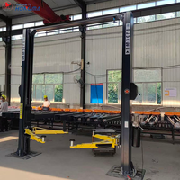 Elevador Automotivo Hidráulico de 2 Colunas Tipo Pórtico de Alta Qualidade com Braços Telescópicos Multietapas para Oficina e Garagem
