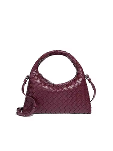 Sacs fourre-tout tissés à la main pour femmes 2025 – Nouvelle mode – Sac bandoulière en cuir PU tressé à la main – Design couleur unie – Sac à main tressé - Product Image 2