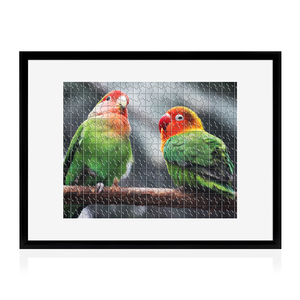 Khung ảnh bằng gỗ để hiển thị câu đố hộp Bóng khung Áp phích khung 50x70 - Product Image 2