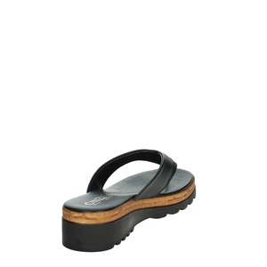 Cinzia <b>Soft</b> Women's Flip Flops Black IAF2664-811 Platform Sandals - Product Image 2