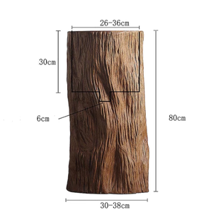 Moderne Bois Massif Écologique Calme Vent Vert Plante Plancher <span class=keywords><strong>Pot</strong></span> De Fleur Conteneur 3-6L Capacité Hôtel Villa - Product Image 6