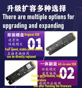 MacbookAir A1466 1465 128G 256G 512G 1T 128GB 256GB 512GB 1TB SSD - Product Image 2