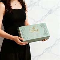 Boîte d'échantillons de parfum de luxe certifiée écologique en matériaux recyclés - Boîte testeur en carton rigide avec fermeture magnétique et impression UV