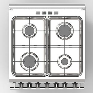 Xunda appareil ménager cuisine 60x60 cuisson gaz 4 brûleurs cuisinière à gaz avec <span class=keywords><strong>four</strong></span> multifonction <span class=keywords><strong>Pizza</strong></span> - Product Image 2