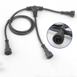 Fabriek-Aangepaste <span class=keywords><strong>3</strong></span>-<span class=keywords><strong>Way</strong></span> T-Type Waterdichte Led <span class=keywords><strong>Connector</strong></span> Splitter Schroef Terminal <span class=keywords><strong>Connector</strong></span> Met <span class=keywords><strong>3</strong></span>, 4, 5 6P Ip68 Led Licht Draden - Product Image 3