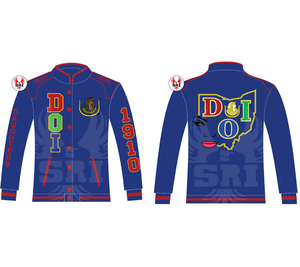 Daughters of Isis Masons Embroidery Women Cotton Racing Jacket | DOI Masonic Regalia Embroidered Ladies Customized Raccar Jacket - Product Image 5