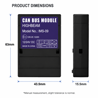 Interface CAN Bus automobile pour Toyota Corolla Yaris Camry, contrôle de l'éclairage des feux de route