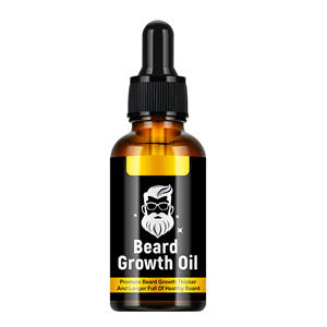 Olio Naturale per la Crescita della Barba per Uomini - Siero per Barba Più Spessa e Lunga, Ingredienti Nutrienti, Formula Idratante per la Cura dei Capelli - Product Image 1