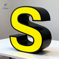 Enseigne de magasin extérieure en lettres lumineuses LED résistantes aux intempéries IP67, enseigne de magasin de tabac, enseigne de nom de magasin, enseigne commerciale extérieure illuminée