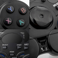706W 2,4G Kabelloser Controller Gamepad Joystick für PS3 mit OTG-Konverter für Tablet PC Smart TV Box