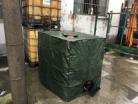 Housse de protection pour réservoir IBC de 1000 L, housse en bâche pour réservoir IBC, résistante aux UV et aux déchirures pour réservoir IBC