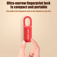 YTGEE nouvelle serrure biométrique antivol Portable personnalisée Mini Candado USB charge cadenas d'empreintes digitales intelligent pour bagages armoire de gymnastique